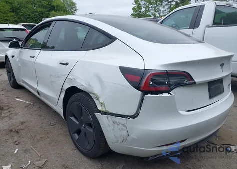 2021 Tesla Model 3 Long Range Dual Motor All-Wheel Drive z USA, uszkodzony, nr VIN 5YJ3E1EB2MF049237